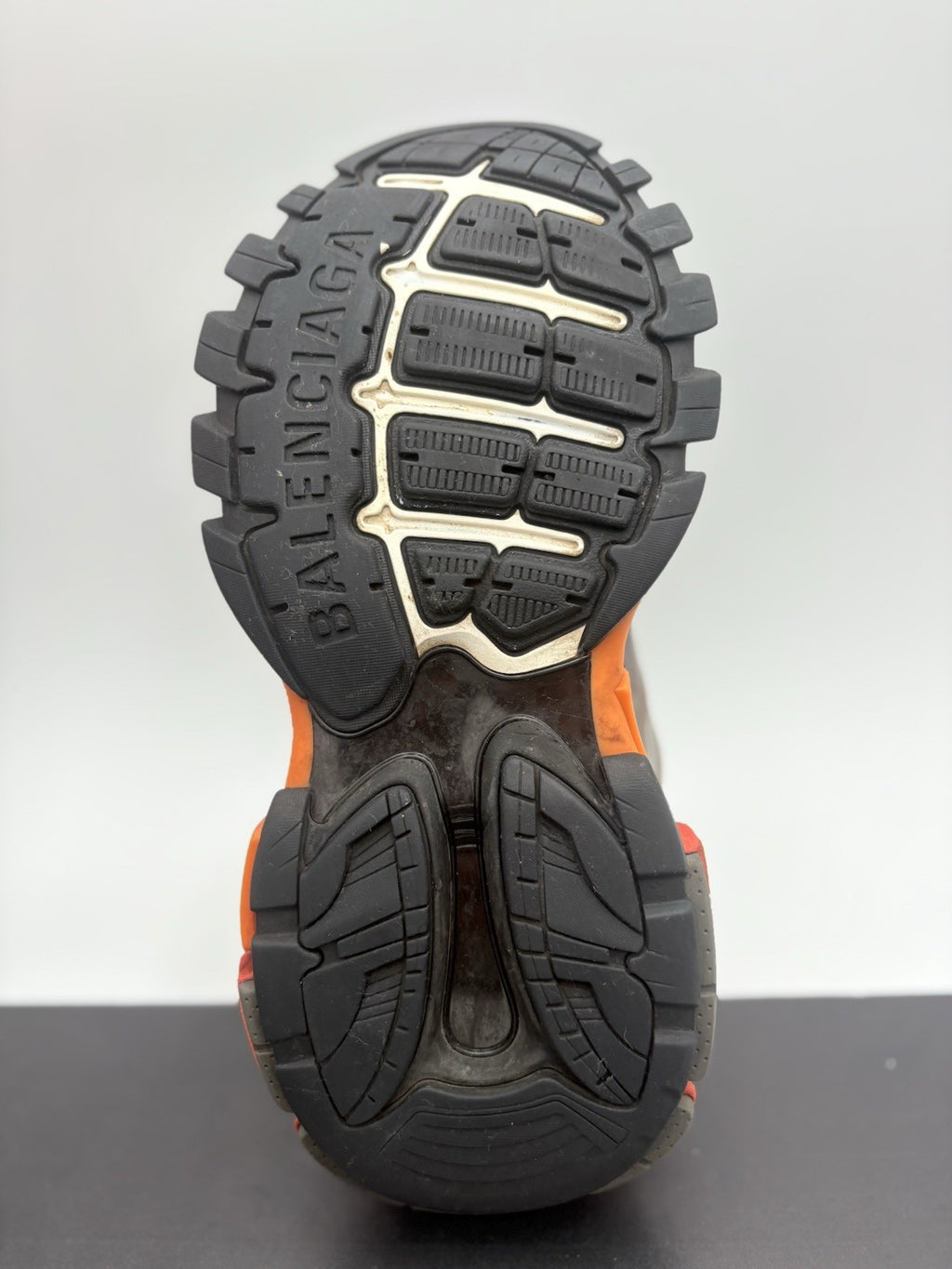 Size 41 (8 US) - Balenciaga Track Sneaker ' Orange Red Black ' | GOOD CONDITION!