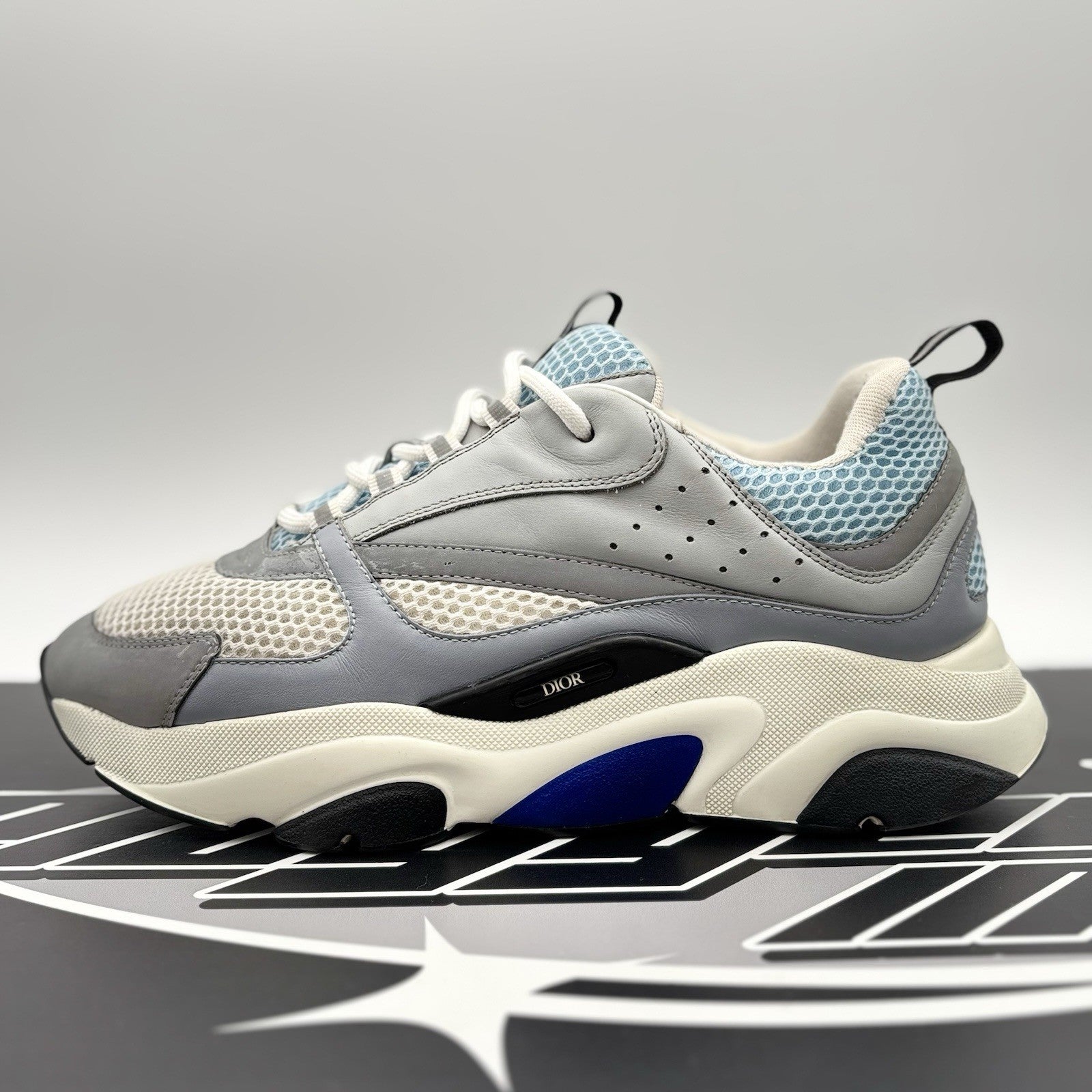 Size 44 (11 US) - Dior B22 Sneaker ' Grey Blue '