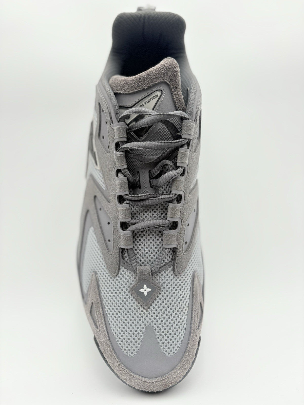 Size 12 LV (13-13:5 US) Louis Vuitton Tactic Runner ' Grey ' | SUPER CLEAN!