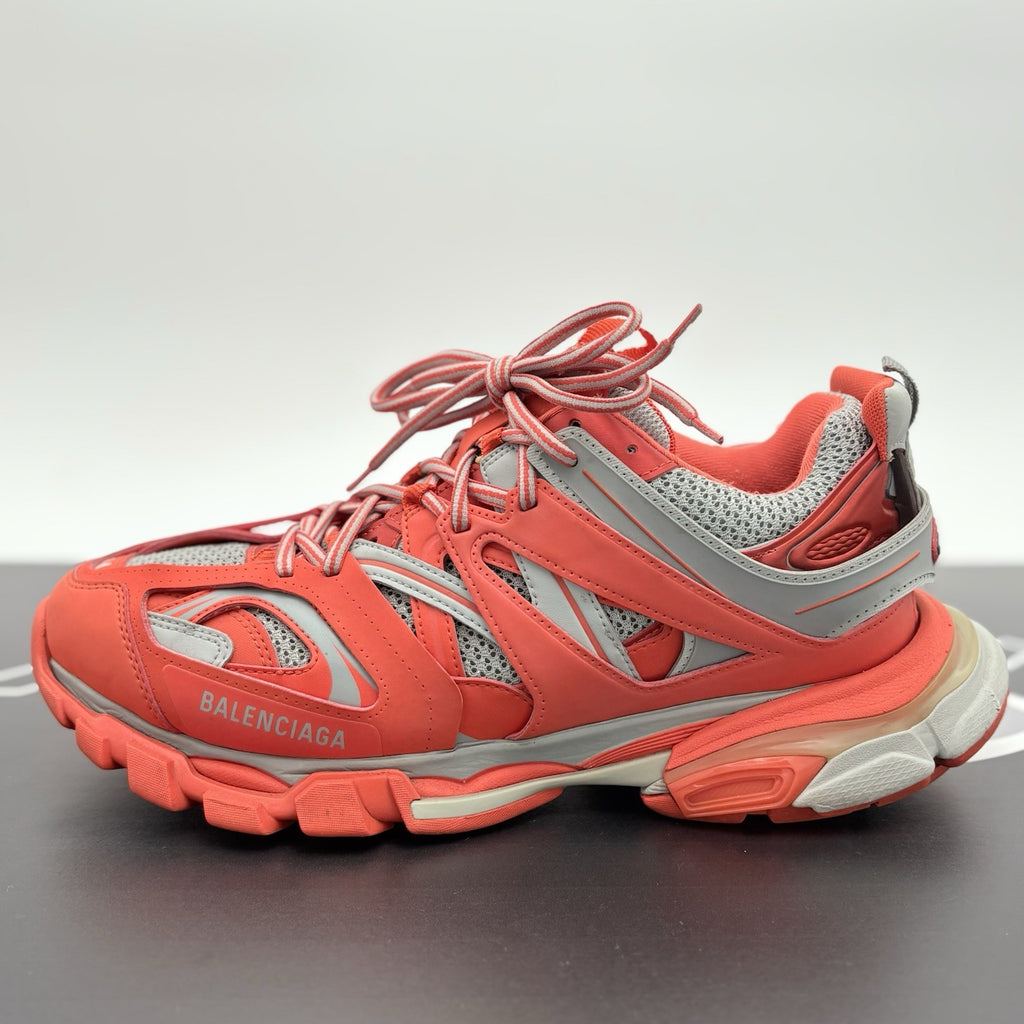 Size 44 (11 US) - Balenciaga Track Sneaker ' Orange Grey ' | GREAT CONDITION!