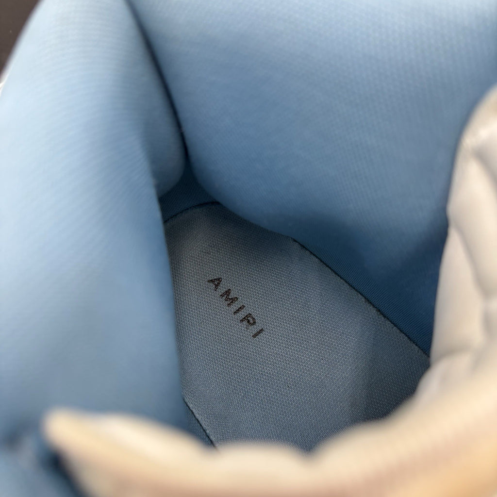 Size 46 (13 US) - Amiri Skel High Top ' Powder Blue White ' | GOOD CONDITION!