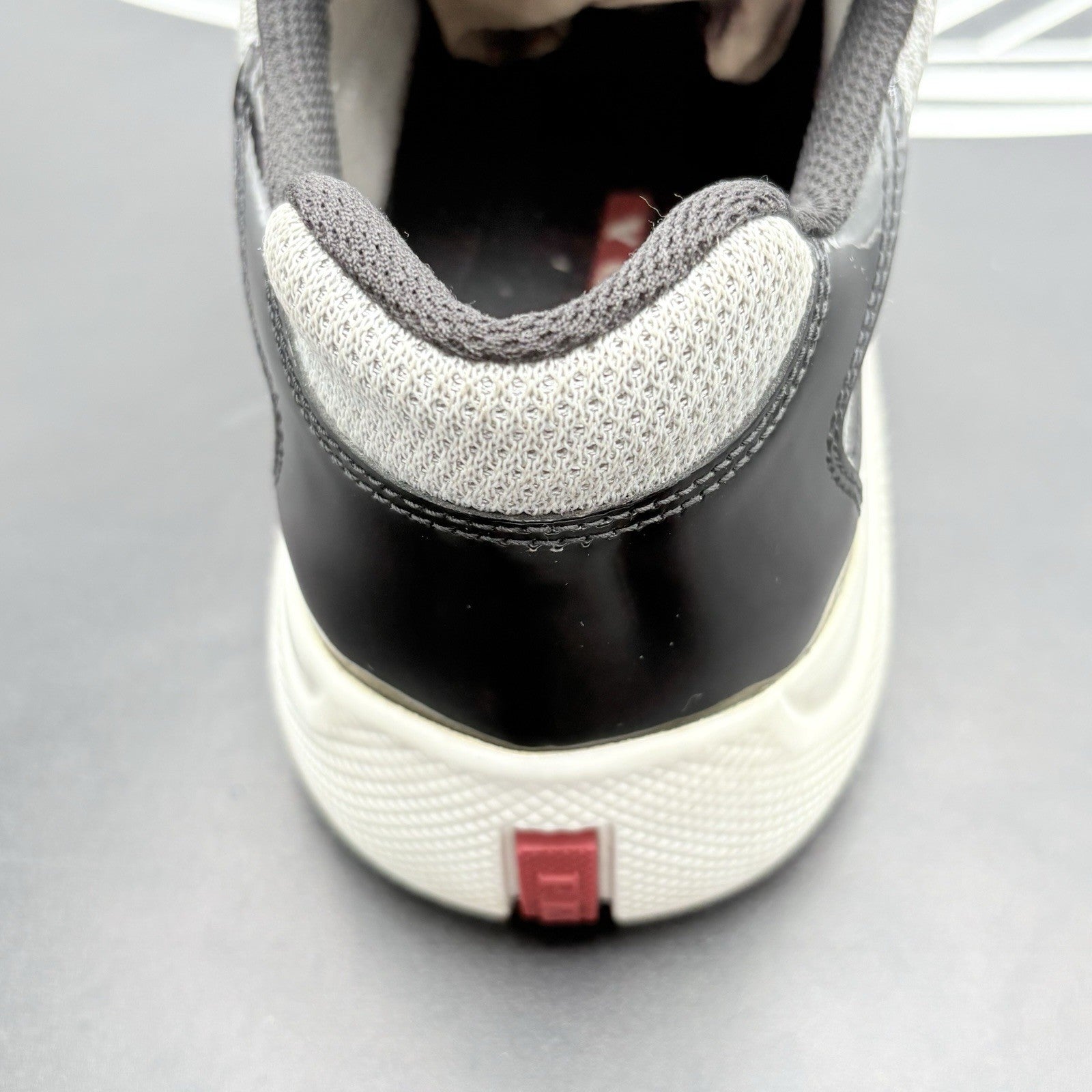 Size 6 UK (7 US) - Prada Americas Cup ' Black Grey ' | GREAT CONDITION!