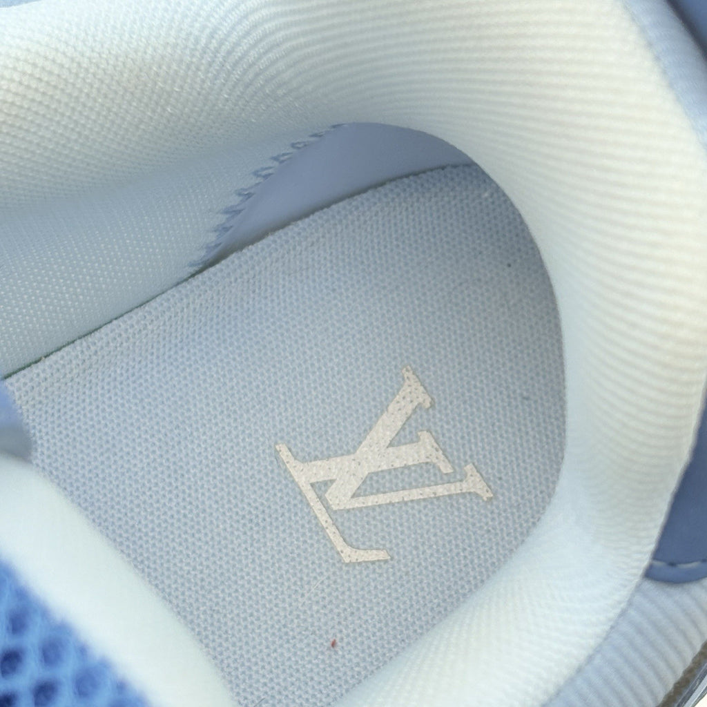 Size 7 LV (8-8.5 US) Louis Vuitton Skate ' Blue Light Blue ' | SUPER CLEAN!