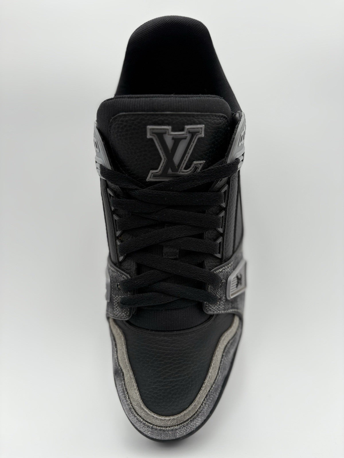 Size 8 LV (US 9-9.5) Louis Vuitton Trainer ' Damier Denim ' | GOOD CONDITION!