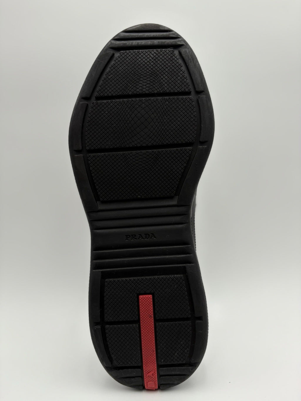 Size 40 (7 US) - Prada America's Cup Soft Rubber ' Black ' | SUPER CLEAN!