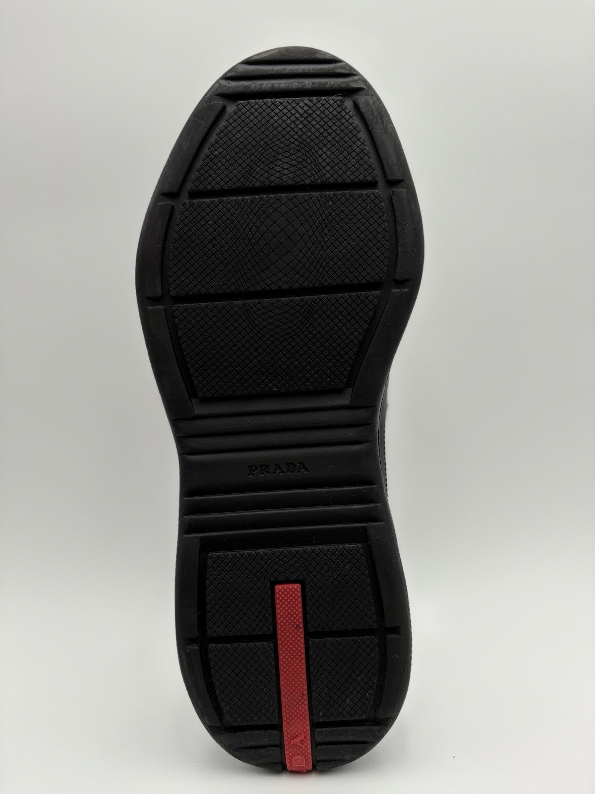 Size 40 (7 US) - Prada America's Cup Soft Rubber ' Black ' | SUPER CLEAN!