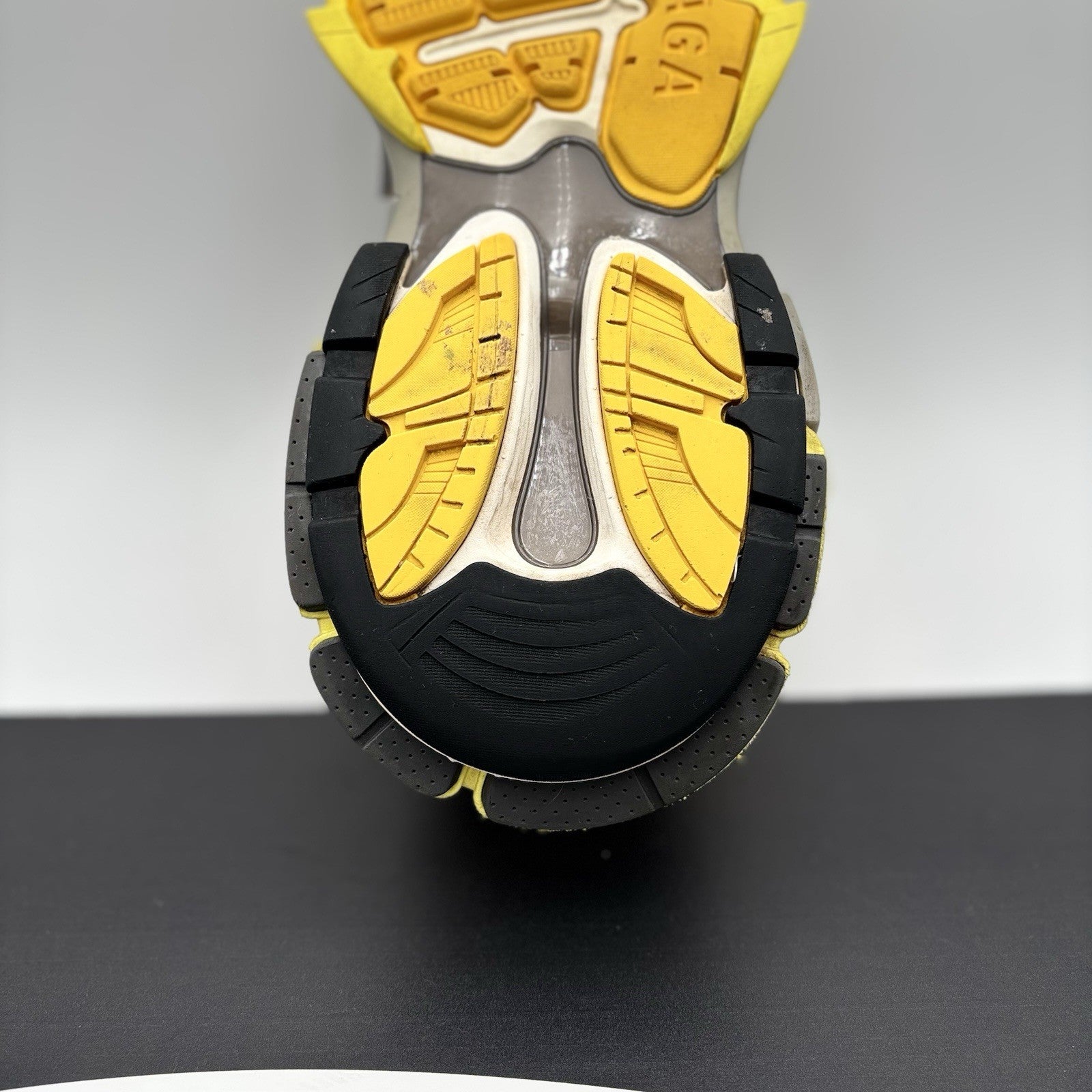 Size 45 (12 US) - Balenciaga Track ' White Yellow ' | GOOD CONDITION!