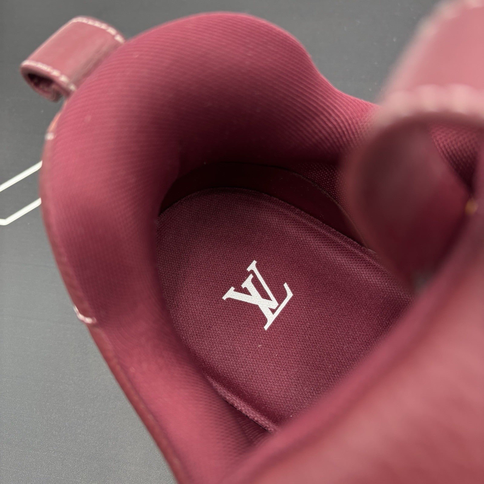 Size 13 LV (14-14.5 US) Louis Vuitton Skate ' Bordeaux Red ' | GREAT CONDITION!