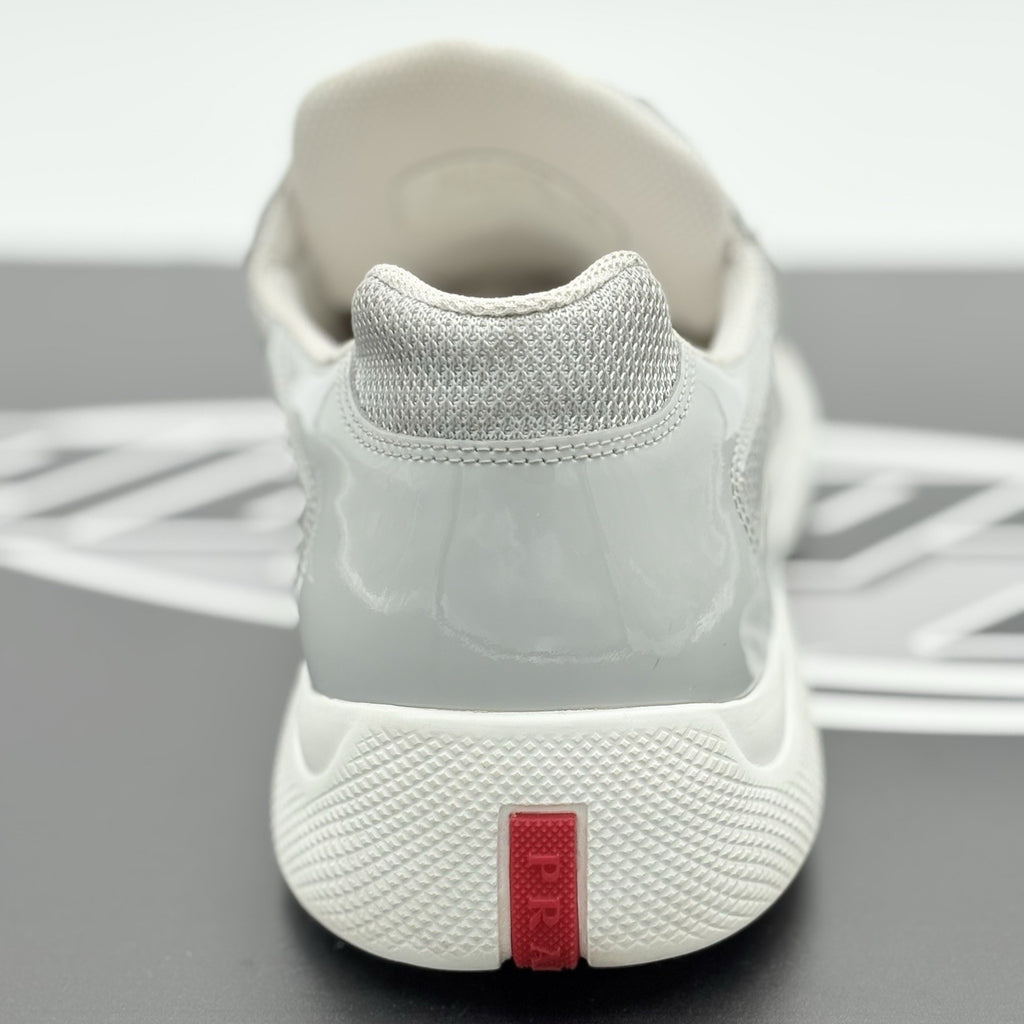 Size 10 UK (11 US) - Prada America Cup ' Grey White ' | GREAT CONDITION!