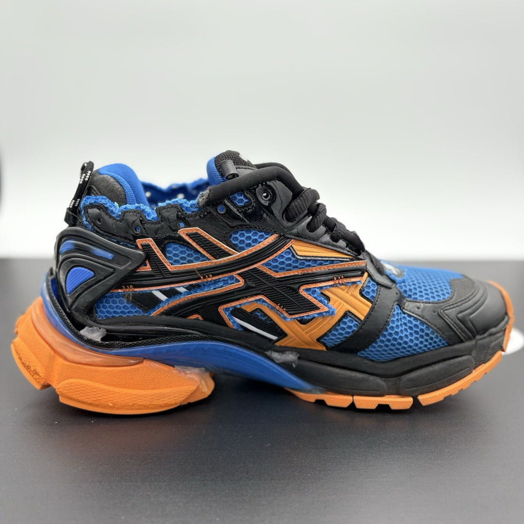 Size 46 (US 13) - Balenciaga Runner ' Blue Orange Black ' | SUPER CLEAN!
