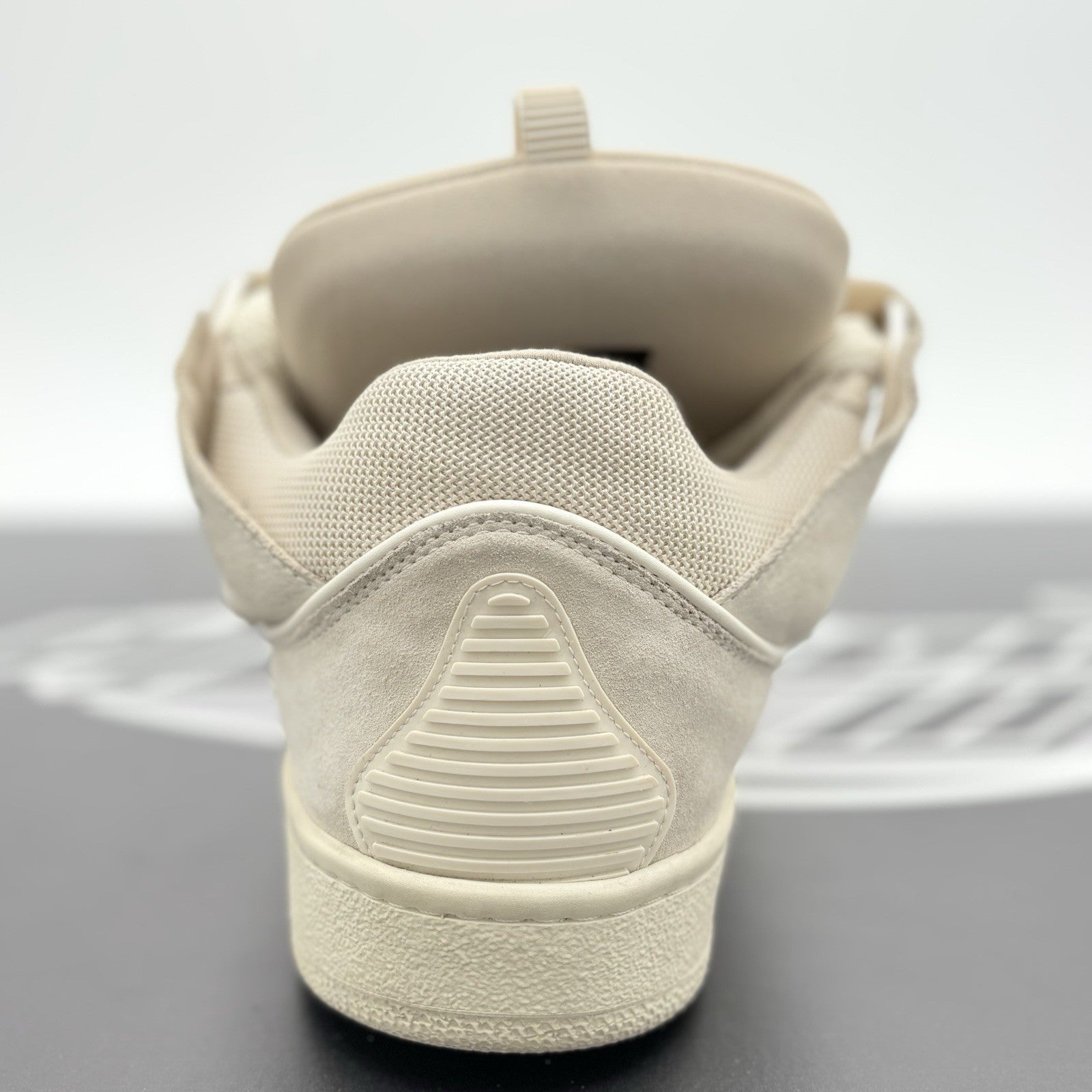 Size 46 (13 US) Lanvin Curb Sneaker ' Monochrome Peach ' | GOOD CONDITION!