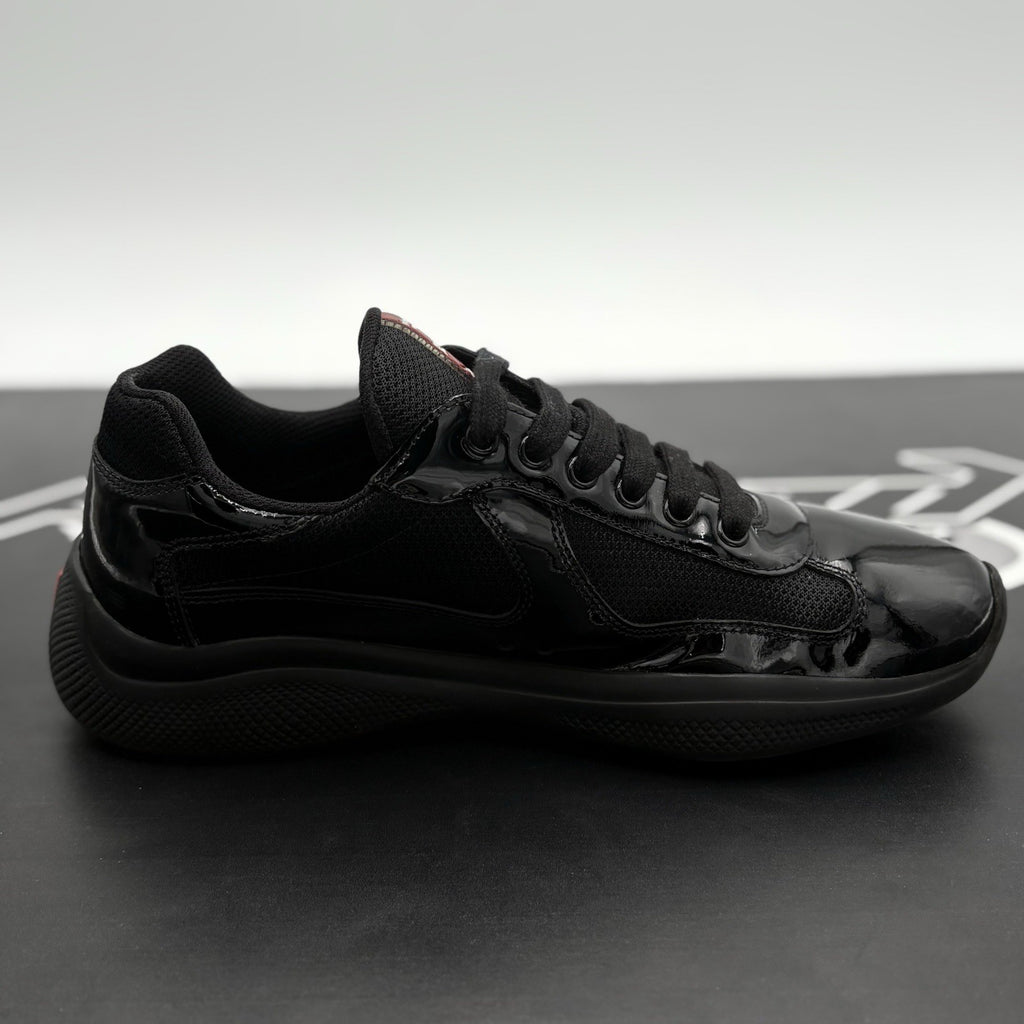 Size 5.5 UK (7.5 US) Prada Americas Cup ' Black ' | GOOD CONDITION!
