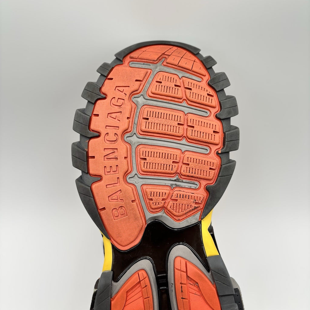 Size 43 (10 US) - Balenciaga Track.2 ' Orange, Yellow, Black ' | GOOD CONDITION!