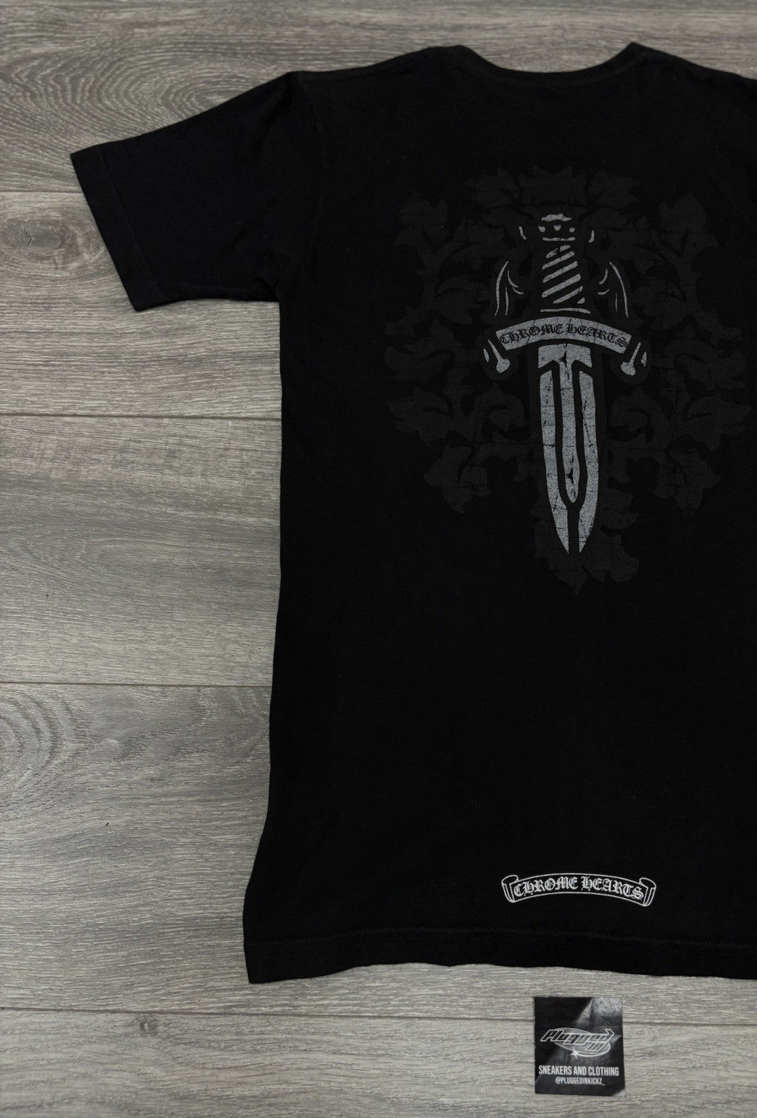 Size Small - Chrome Hearts Dagger Motif T-Shirt ' Black ' | GOOD CONDITION!