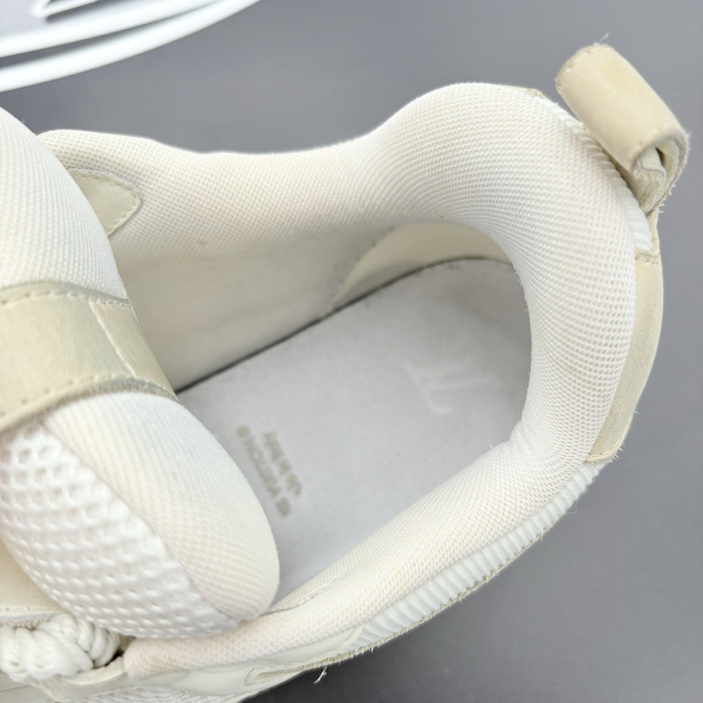 Size 7 LV (8-8.5 US) - Louis Vuitton Skate ' Beige White ' | GREAT COND!