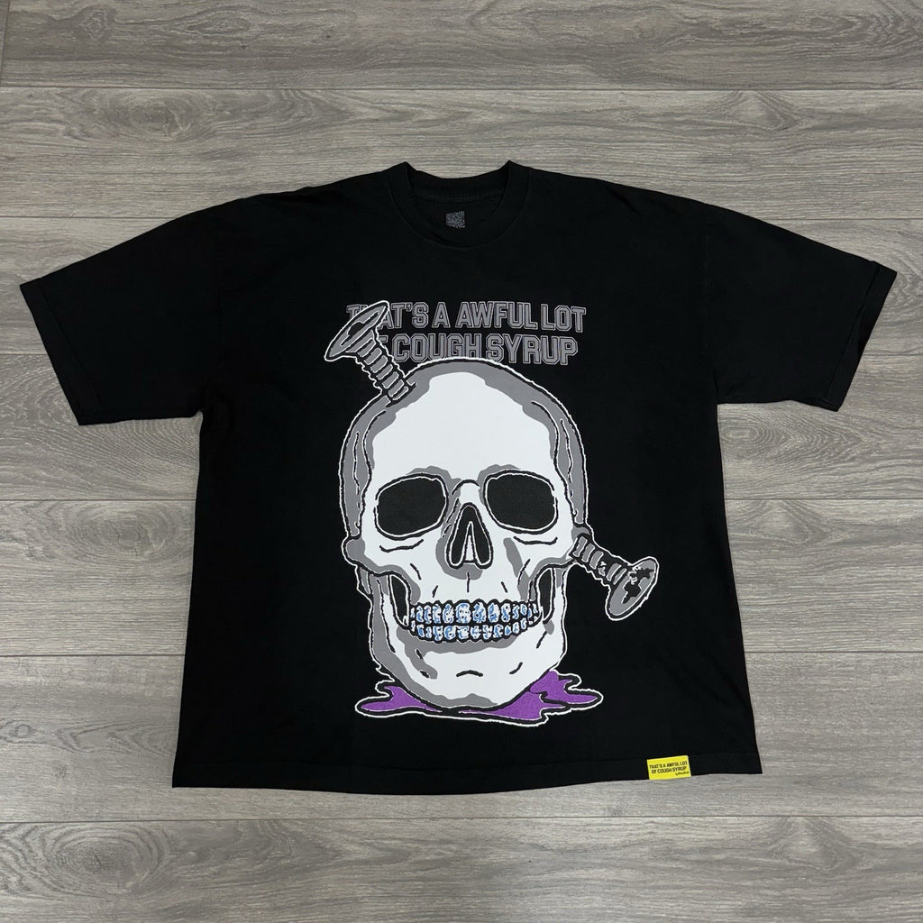 Size XXL - That’s A Awful Lot Of Cough Syrup X Persona T-Shirt ' Black ' | NEW!