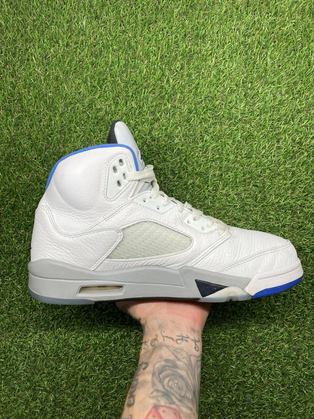 Size 9.5 - Nike Air Jordan 5 Retro ' Stealth 2.0 ' | GREAT CONDITION!