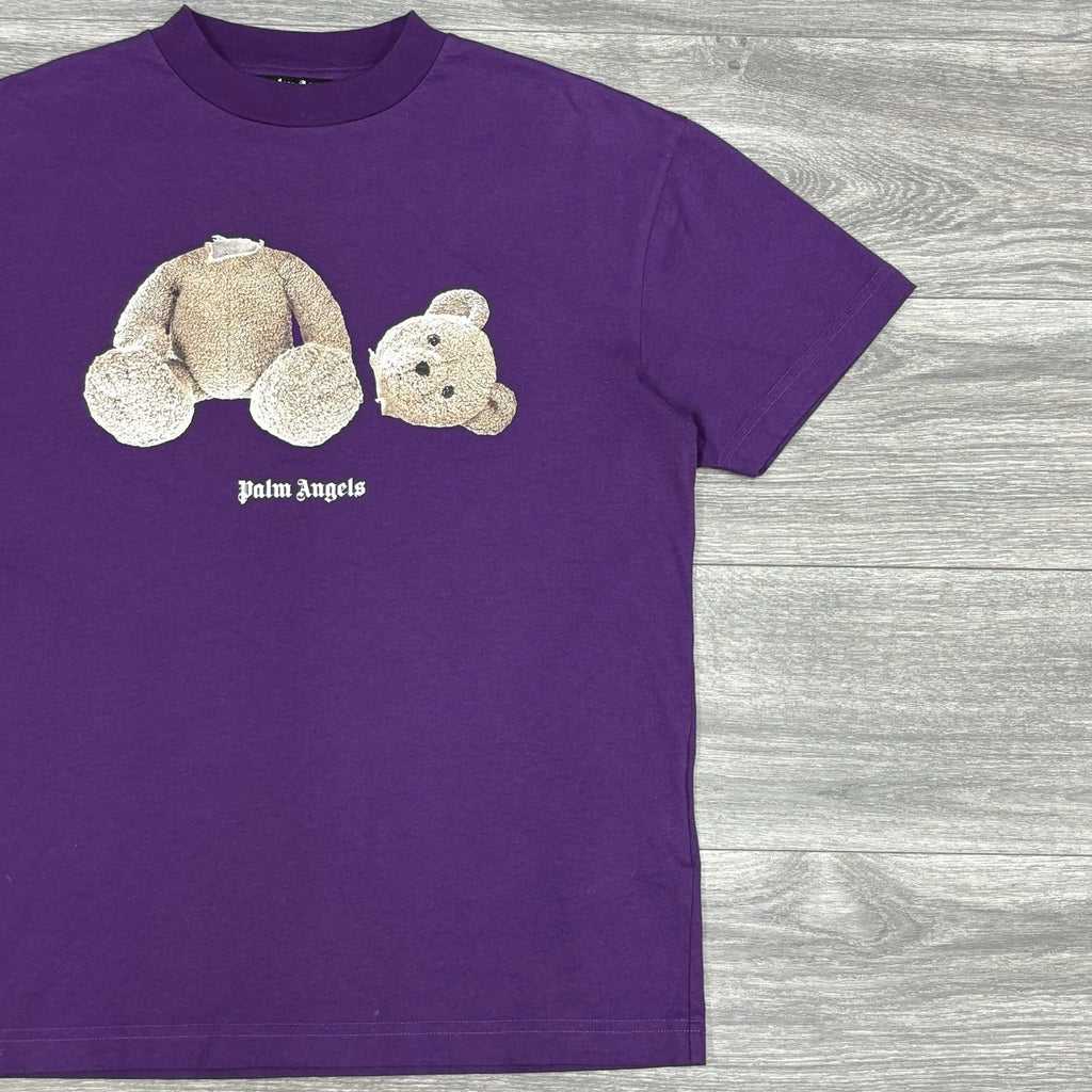 Size Medium - Palm Angels Bear Classic Tee ' Purple Brown ' | GREAT CONDITION!