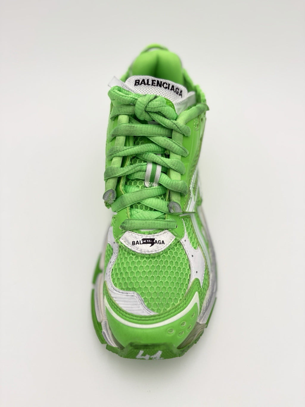 Size 41 (US 8) - Balenciaga Runner ' Fluo Green White ' | BRAND NEW!