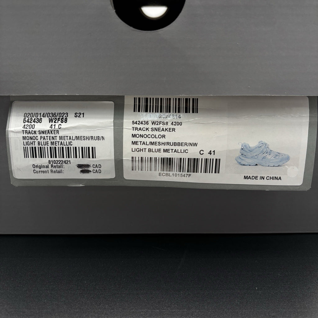 Size 41 (US 8) - Balenciaga Track ' Light Blue ' | BRAND NEW!