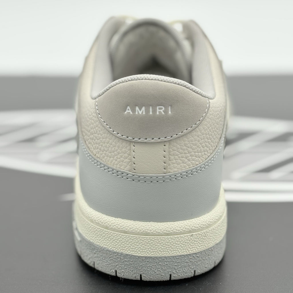 Size 45 (12 US) Amiri Skel Low Top Sneakers ' Grey ' | SUPER CLEAN!