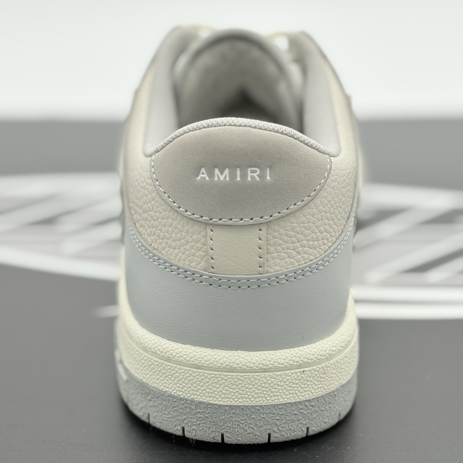 Size 45 (12 US) Amiri Skel Low Top Sneakers ' Grey ' | SUPER CLEAN!