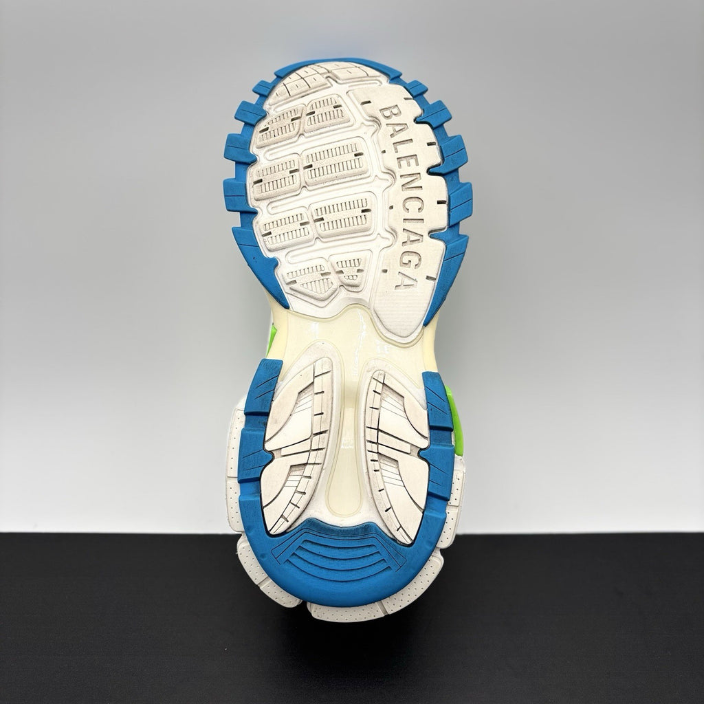 Size 45 (12 US) - Balenciaga Track ' White Blue Green ' | GREAT CONDITION!
