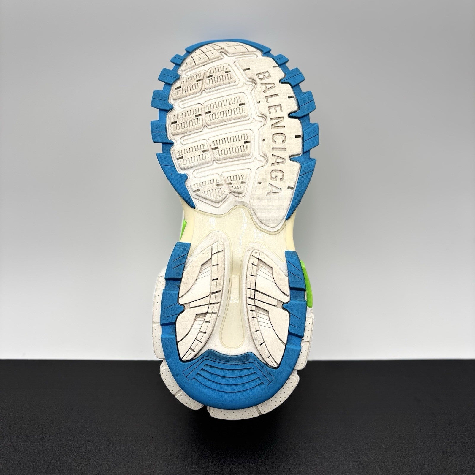 Size 45 (12 US) - Balenciaga Track ' White Blue Green ' | GREAT CONDITION!