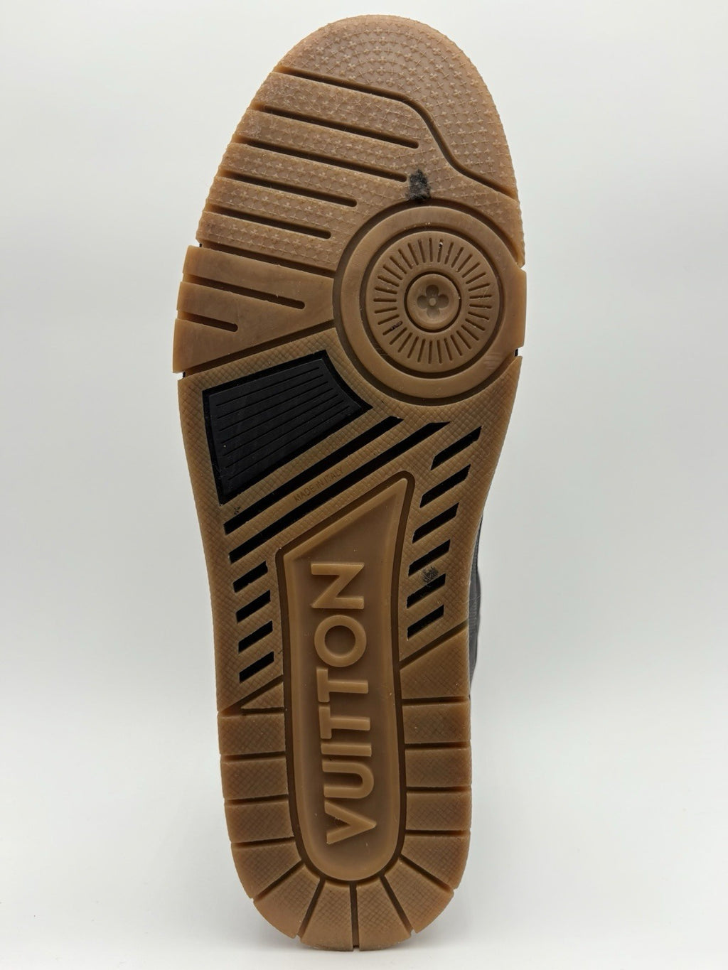 Size 11 LV (12-12.5 US) Louis Vuitton Trainer ' Black Brown ' | GREAT CONDITION!