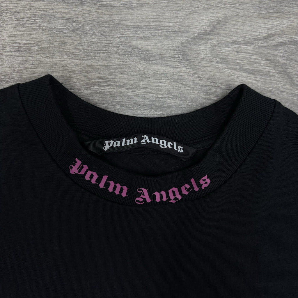 Size Large - Palm Angels Logo Tee ' Pink Fuchsia ' | GOOD CONDITION!