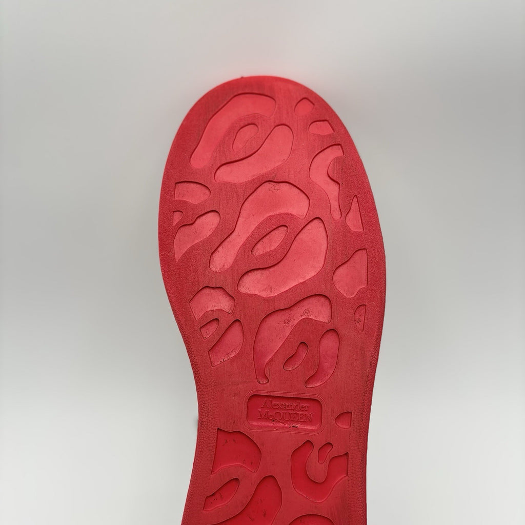 Size 45 (12 US) - Alexander McQueen Oversized ' White, Red Sole ' | GREAT COND!