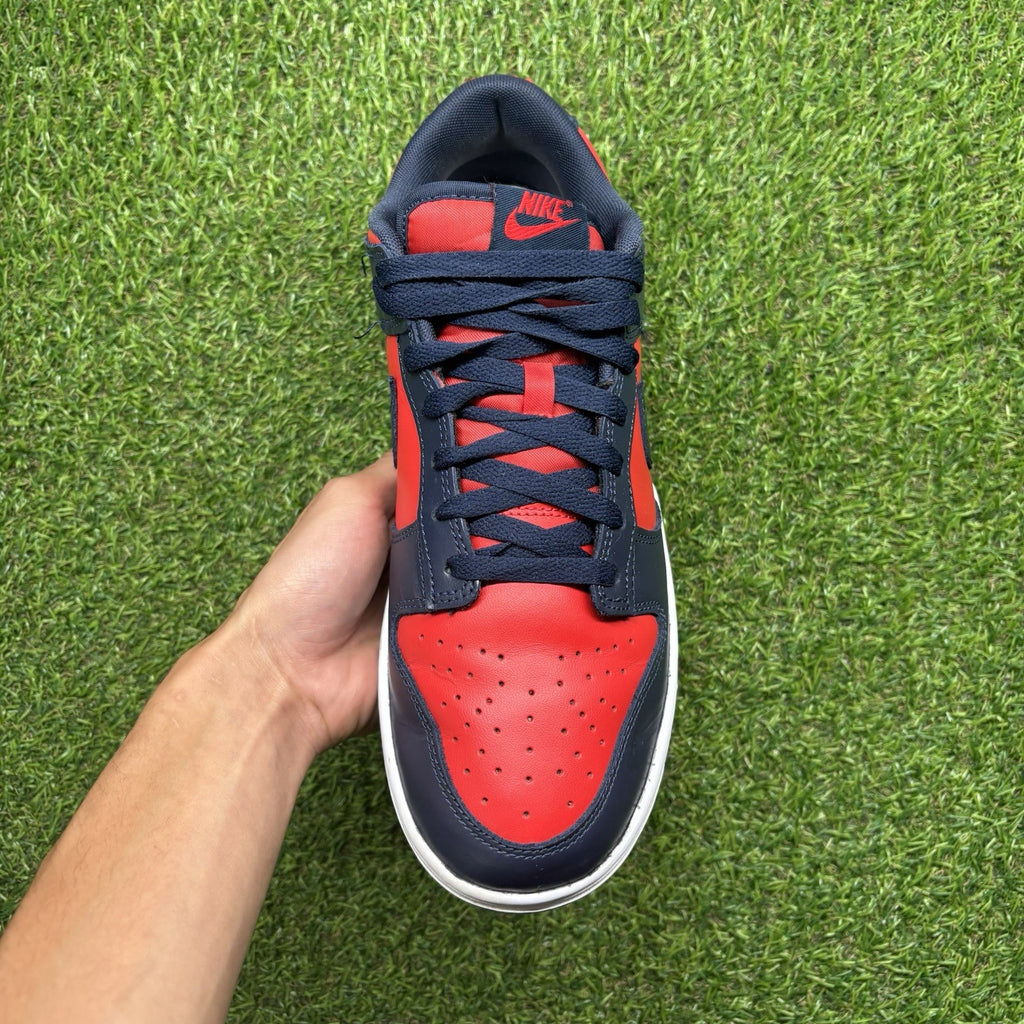 Size 11 - Nike Dunk Retro 2024 Low Navy Red |GOOD CONDITION!