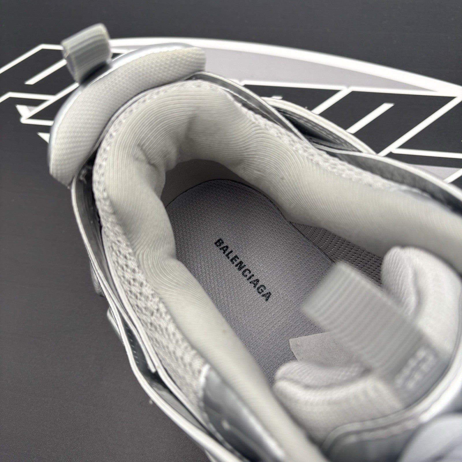 Size 43 EU (10 US) - Balenciaga Track ' Triple Silver ' | BRAND NEW!