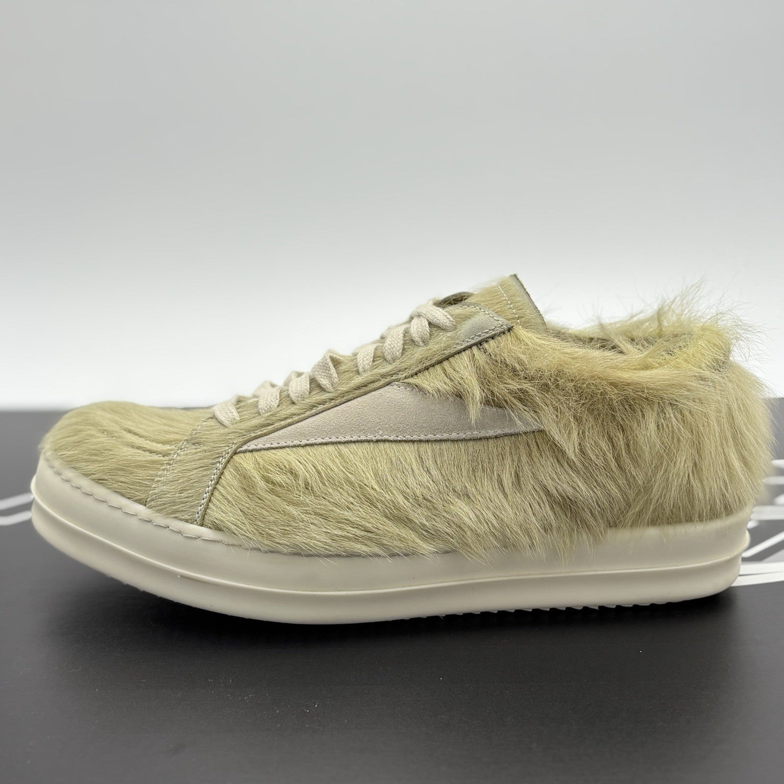 Size 41 (8 US) Rick Owens Low Leather  ' Acid Hair ' | SUPER CLEAN!