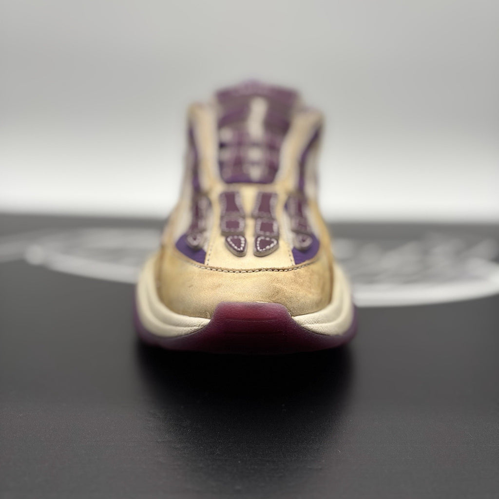 Size 42 (9 US) Amiri Bone Runner ' White, Beige, Purple '