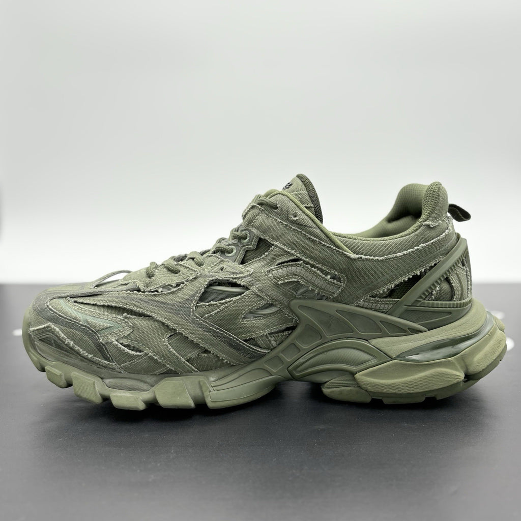 Size 45 (12 US) - Balenciaga Track.2 Sneakers ' Khaki Green ' | GREAT CONDITION!