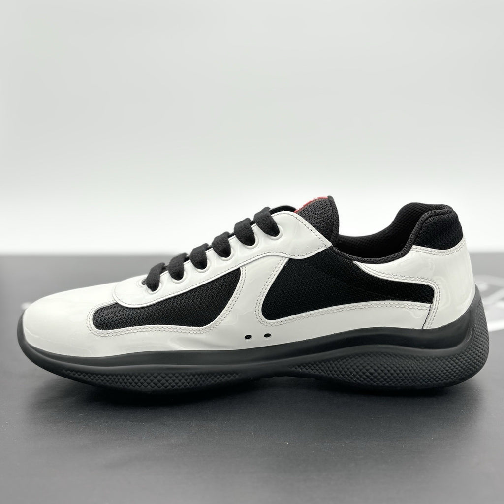 Size 8.5 UK (9.5 US) - Prada Americas Cup ' Black White ' | SUPER CLEAN!