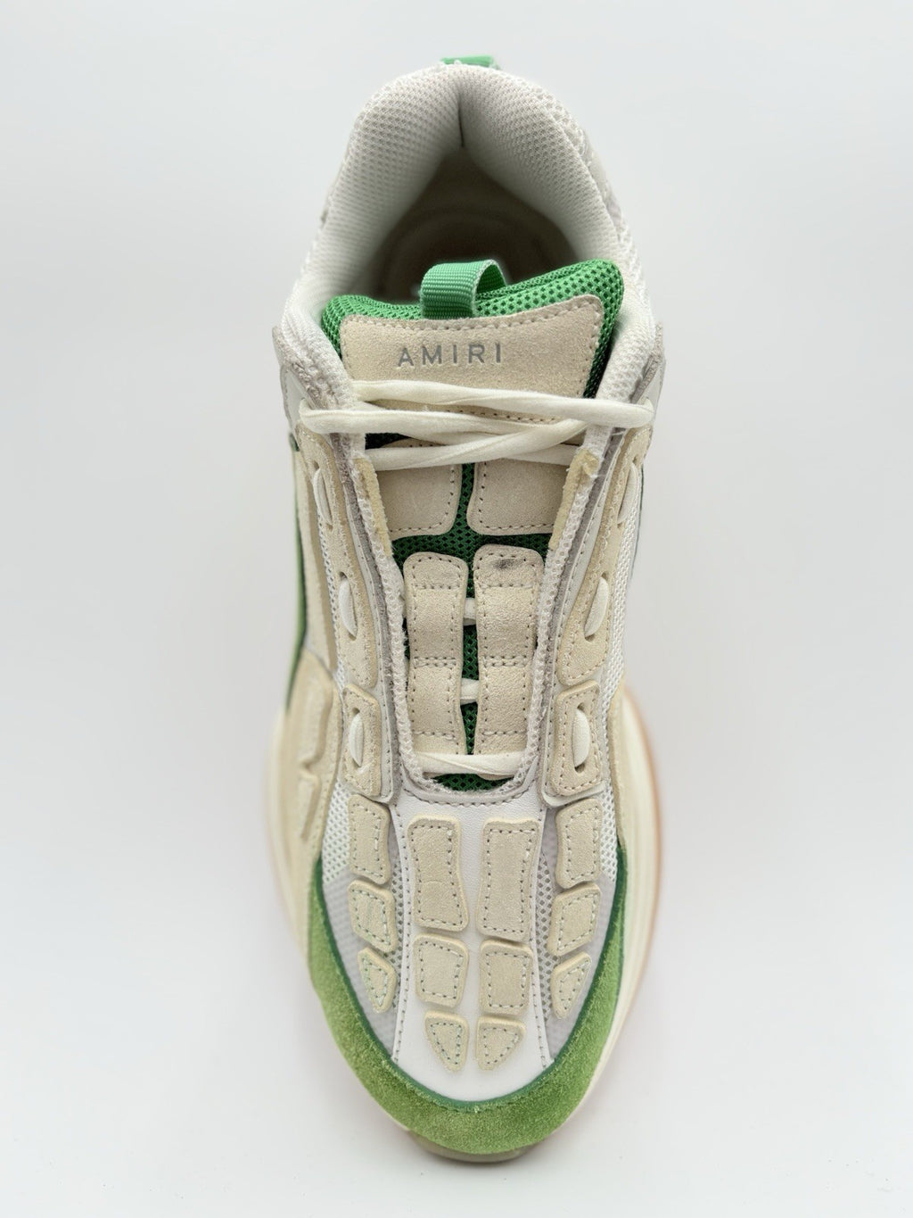 Size 45 (12 US) - Amiri Bone Runner ' Tennis Green ' | SUPER CLEAN!