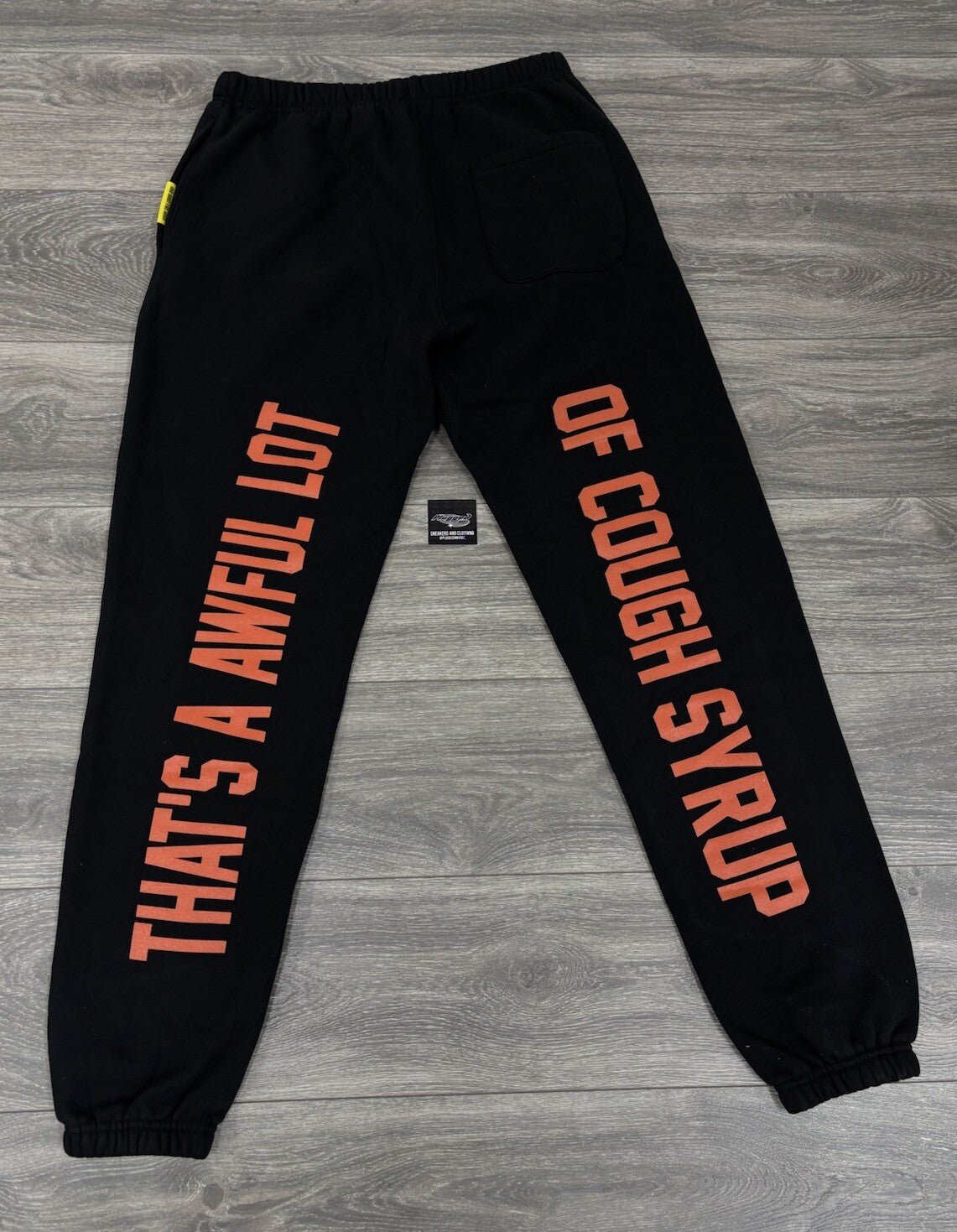 Size XL - That's A Awful Lot Of Cough Syrup Sweats  ‘ Boyz Club ‘ | NEW!