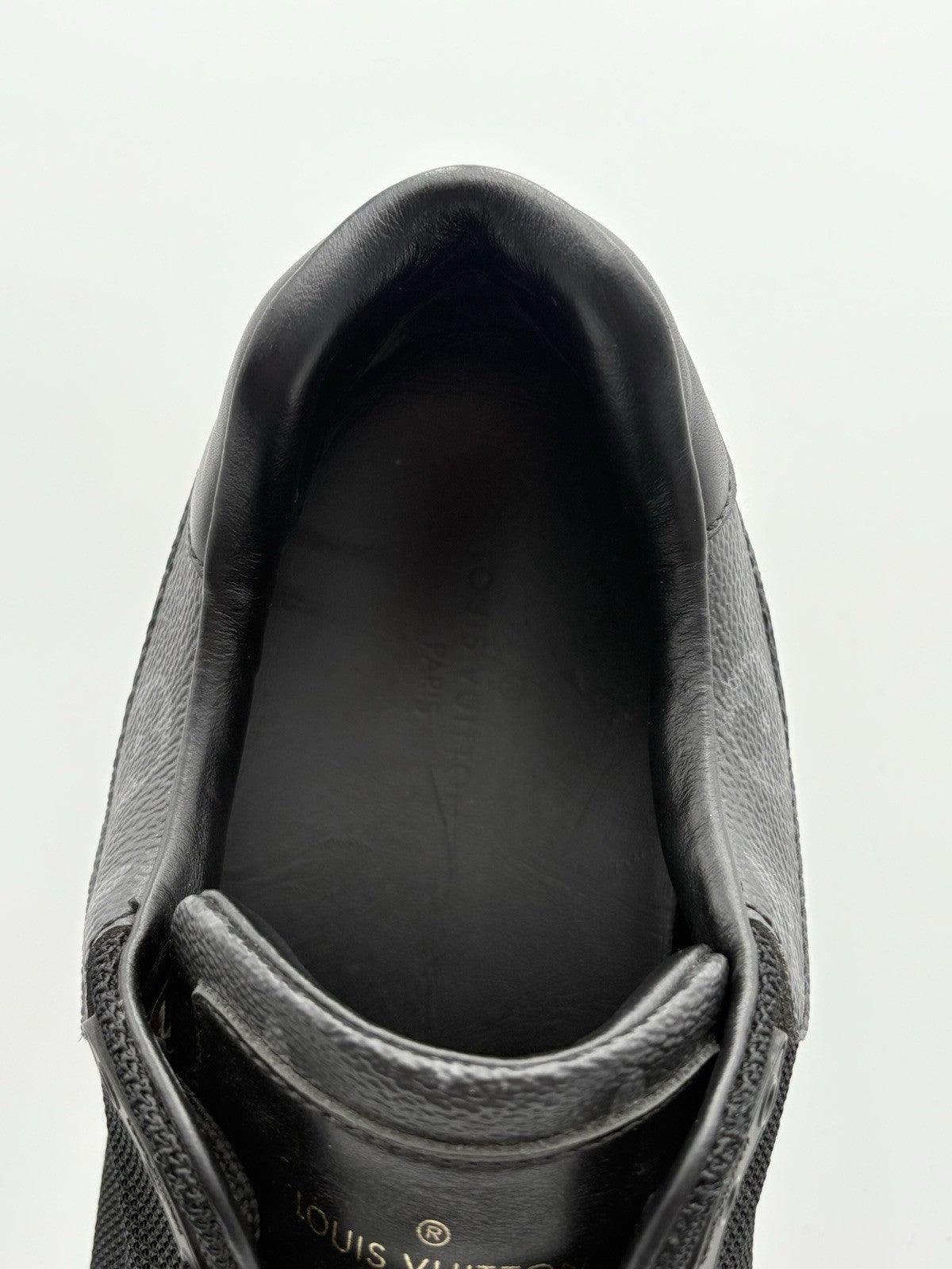 Size 9.5 LV (10.5-11 US) Louis Vuitton Run Away ' Black White ' | GOOD CONDITION