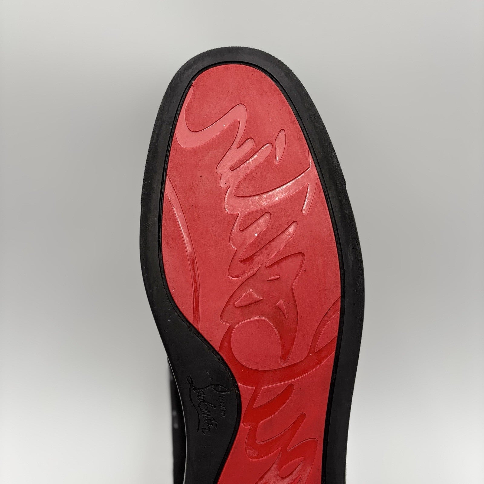 Size 46 (13 US) Christian Louboutin Low Spiked  ' Black ' | GREAT!