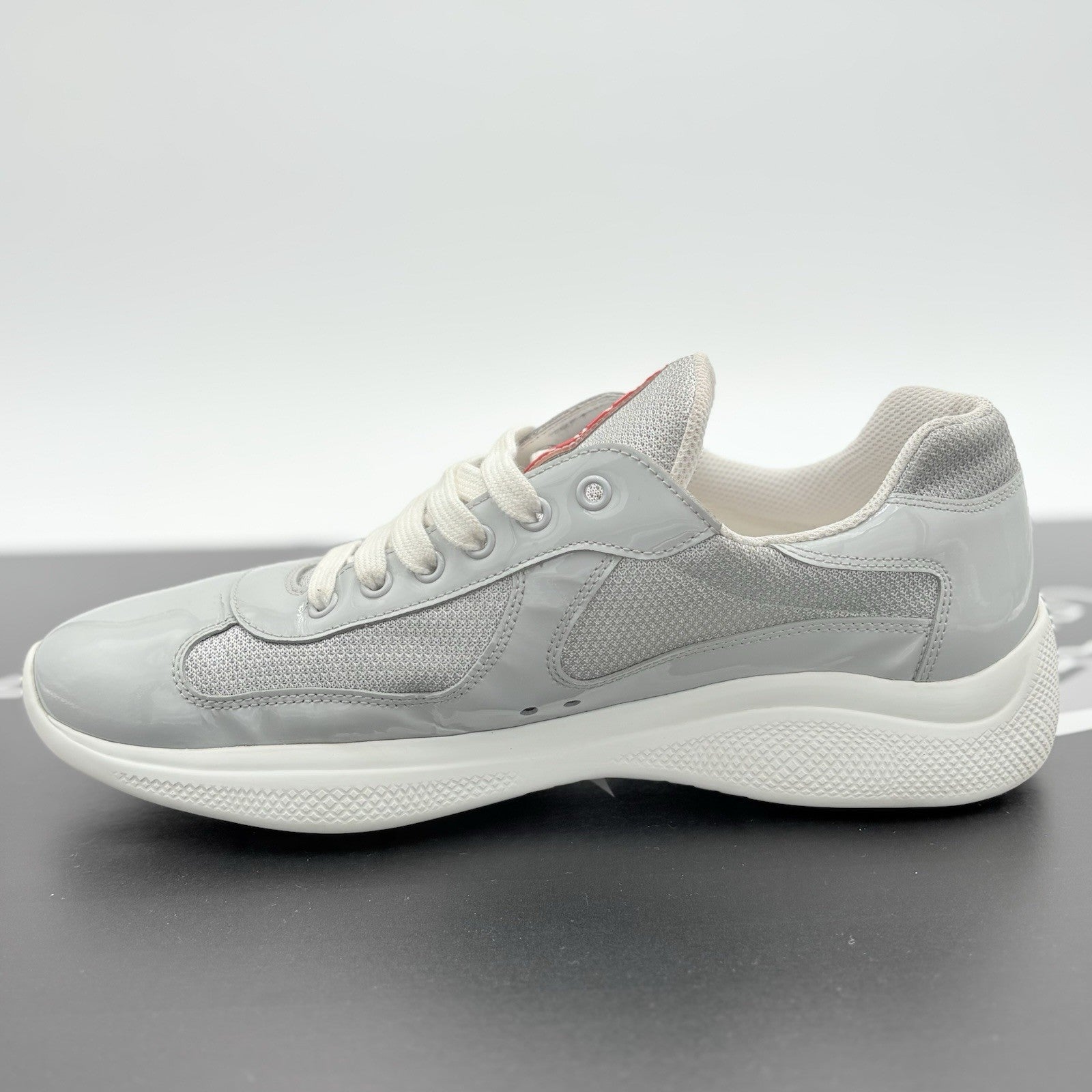 Size 10 UK (11 US) - Prada America Cup ' Grey White ' | GREAT CONDITION!