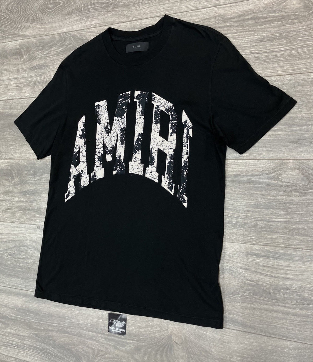 Size Small - Amiri Collegiate Logo Tee ' Black ' | GOOD CONDITION!