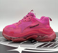 Size 41 (8 US) - Balenciaga Triple S ' Hot Pink ' | GOOD CONDITION!