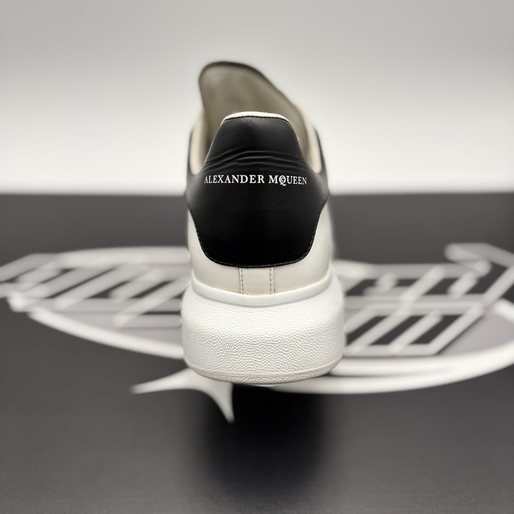 Size 41 (8 US) - Alexander McQueen Oversized Studded ' White Black ' | GREAT!