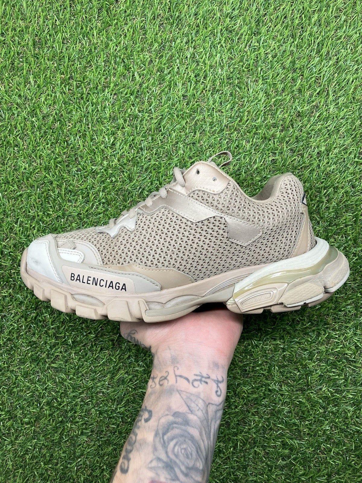 Size 38 - Balenciaga Track.3 ' Beige ' | GREAT CONDITION!