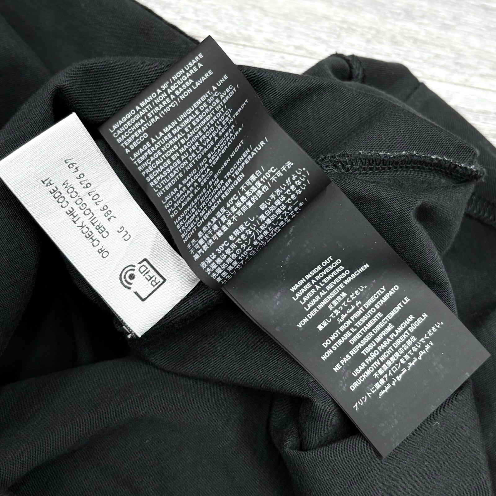 Size M - Palm Angels Classic Logo Over T-Shirt ' Black ' | GREAT CONDITION!