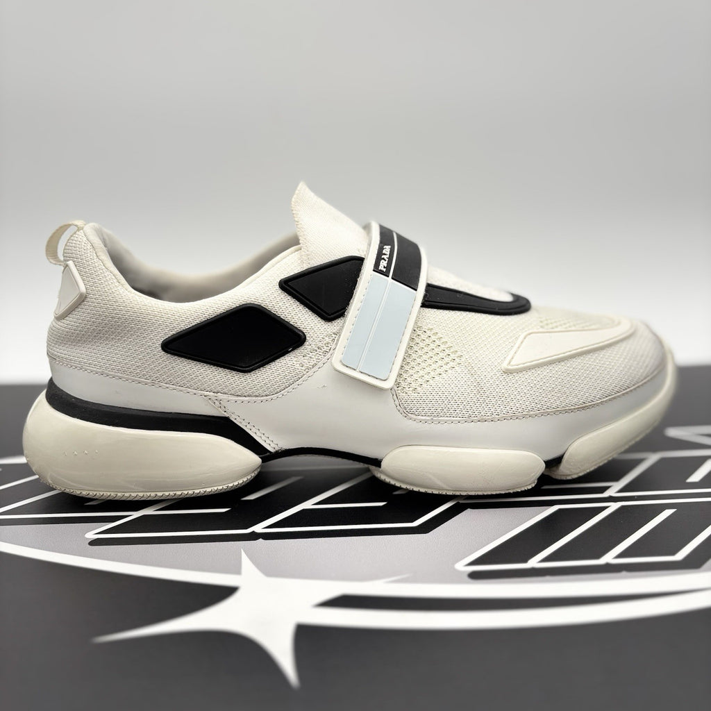 Size 6.5 UK (7.5 US) - Prada Cloudbust Sneaker ' White Black ' | GOOD CONDITION!
