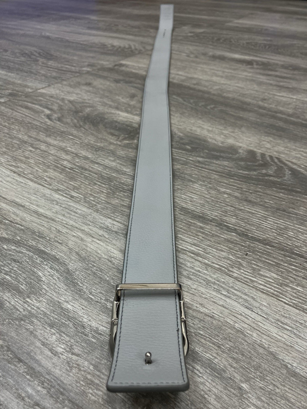 Size 90/36 - Dior CD Buckle Belt ' Leather Gray ' | GOOD CONDITION!