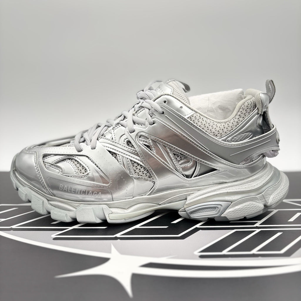 Size 44 EU (11 US) - Balenciaga Track ' Triple Silver ' | BRAND NEW!